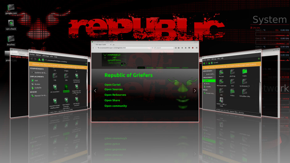ROG Premier pas interface